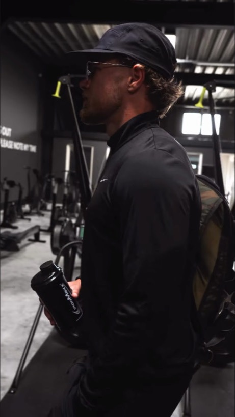 Henry Rorig — Athlete Content, Reel-Still aus dem Training